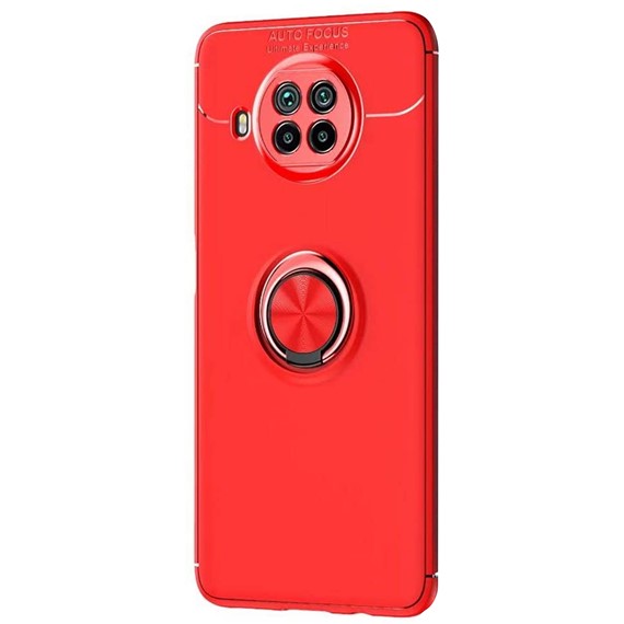 CaseUp Xiaomi Mi 10T Lite Kılıf Finger Ring Holder Kırmızı 2